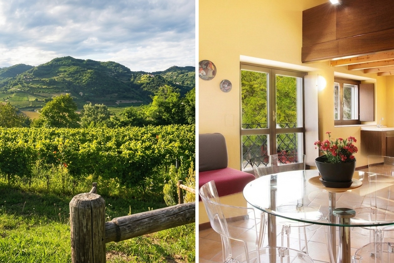 Romantic Cottage nelle Langhe con interni accoglienti e vista sulle colline di Tenuta MonteOliveto